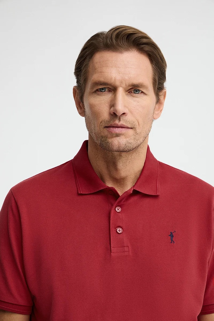 MAN SHORT SLEEVE POLO SHIRT PIQUE REGULAR FIT 