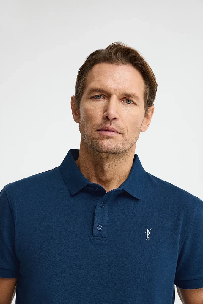 MAN SHORT SLEEVE POLO SHIRT PIQUE SLIM FIT