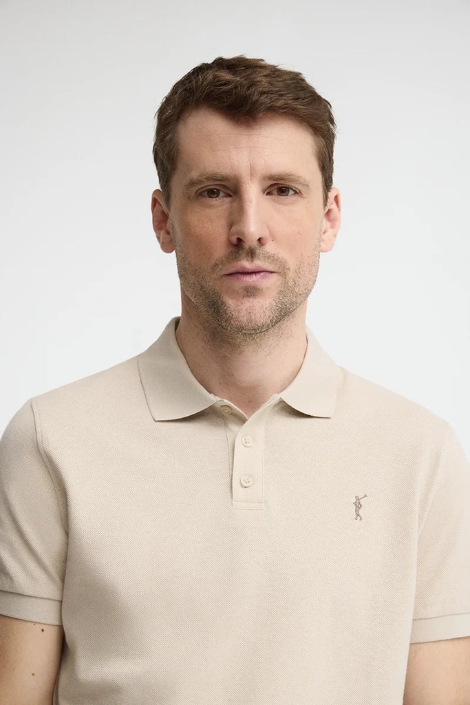 MAN SS POLO SHIRT REGULAR FIT THREE BUTTONS