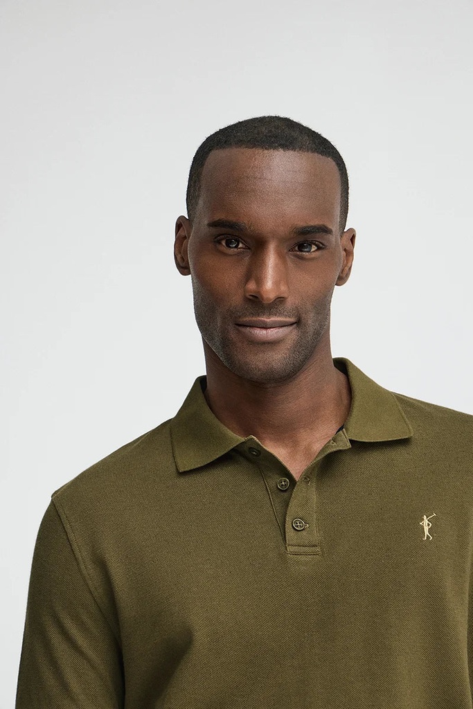 MAN SS POLO SHIRT REGULAR FIT THREE BUTTONS