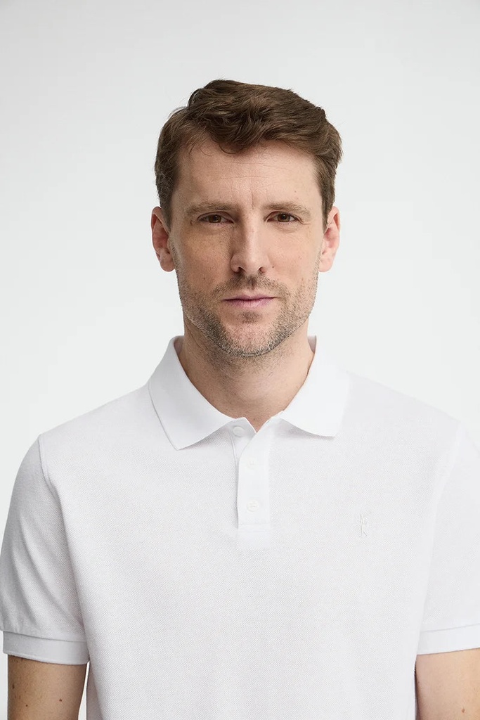 MAN SS POLO SHIRT REGULAR FIT THREE BUTTONS