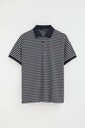 MAN SS POLO STRIPES SHIRT PIQUE REGULAR FIT