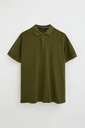 MAN SS POLO SHIRT PIQUE GARMENT DYE REGULAR FIT