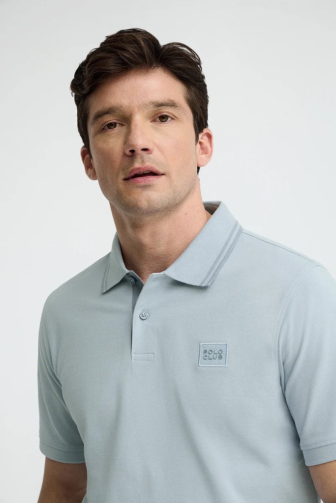 MAN SHORT SLEEVE POLO SHIRT LOOSE FIT