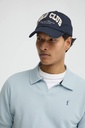 MAN MICROESTRUCTURE BUTTONLESS POLO