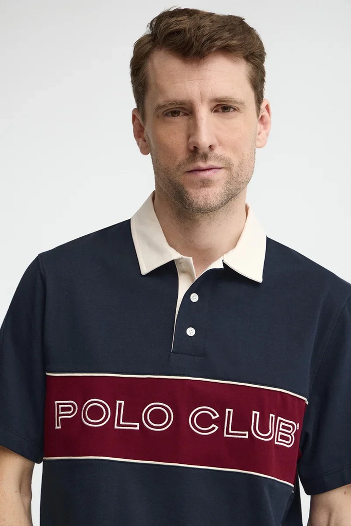 MAN SHORT SLEEVE POLO HEAVY JERSEY OVERSIZE FIT