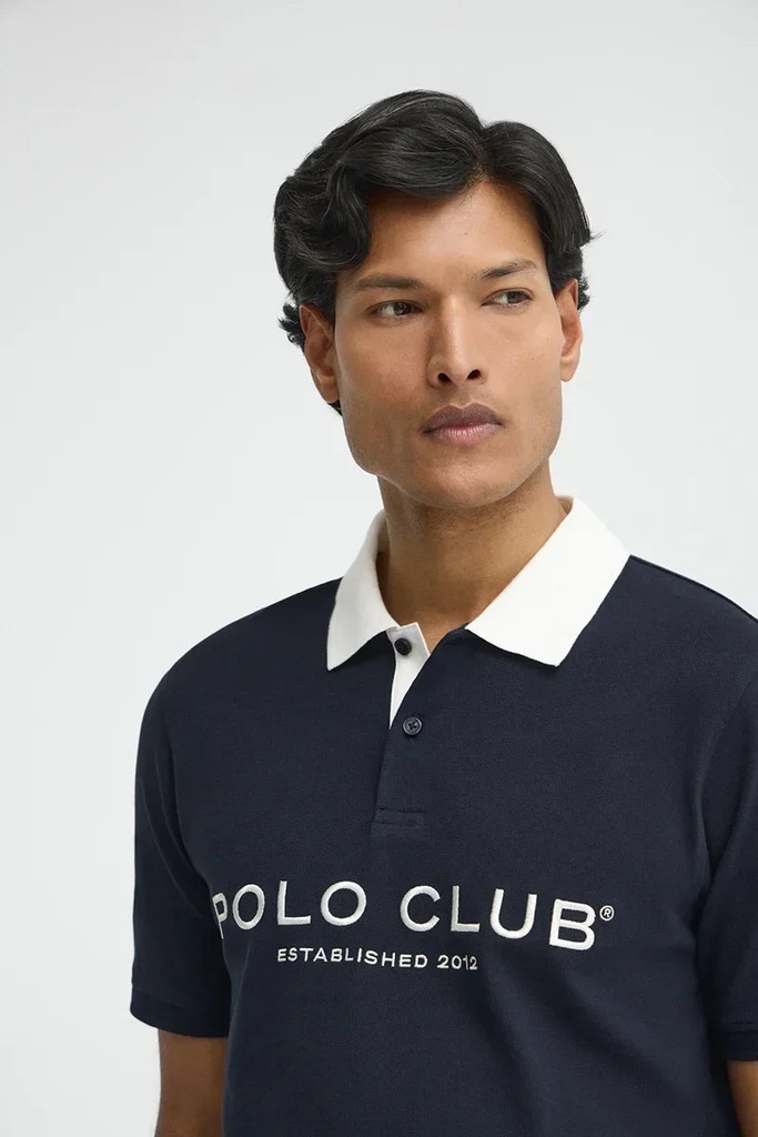 MAN SHORT SLEEVE POLO SHIRT LOOSE FIT