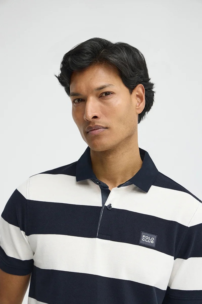 MAN SHORT SLEEVE POLO SHIRT STRIPES