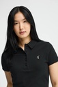WOMAN SHORT SLEEVE PIQUE POLO SHIRT SLIM FIT