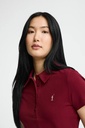 WOMAN SHORT SLEEVE PIQUE POLO SHIRT SLIM FIT