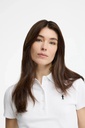 WOMAN SHORT SLEEVE PIQUE POLO SHIRT SLIM FIT