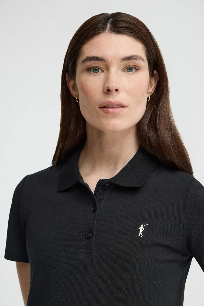 WOMAN SHORT SLEEVE PIQUE POLO SHIRT REGULAR FIT