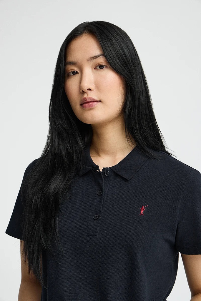 WOMAN SHORT SLEEVE PIQUE POLO SHIRT REGULAR FIT