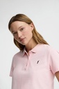 WOMAN SHORT SLEEVE PIQUE POLO SHIRT REGULAR FIT