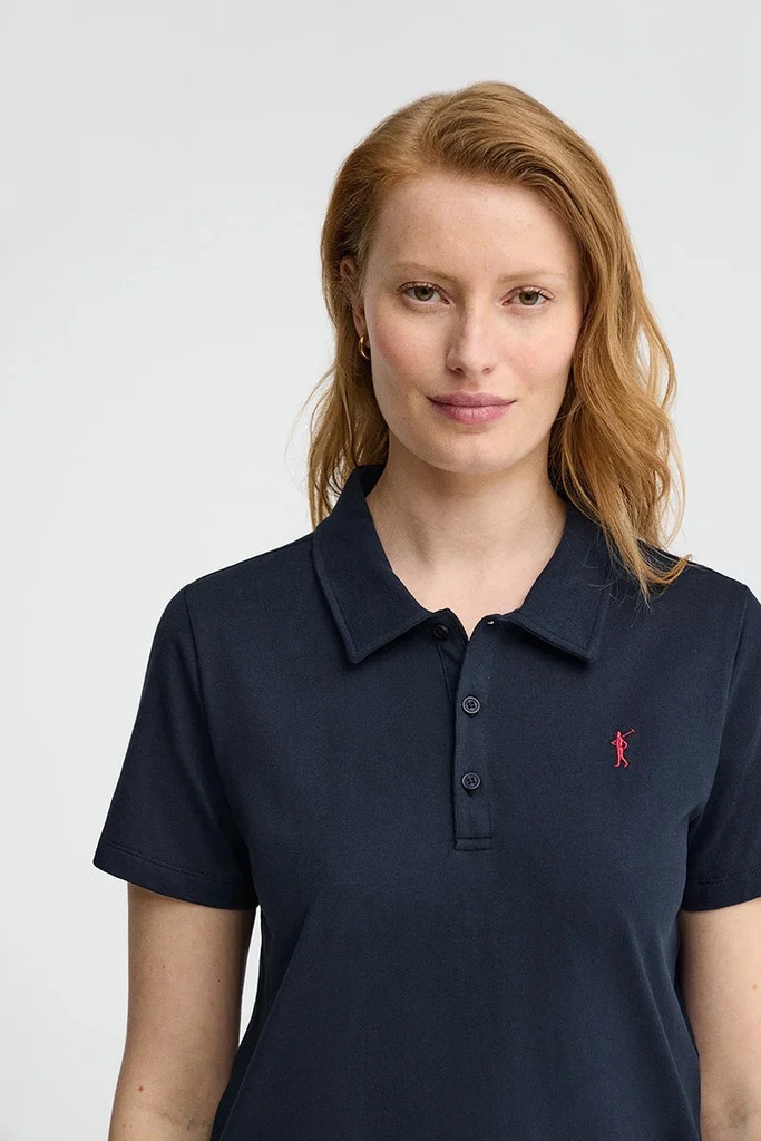 WOMAN REGULAR FIT POLO SHIRT SINGLE JERSEY 