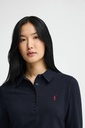 WOMAN LONG SLEEVE POLO SHIRT SLIM FIT