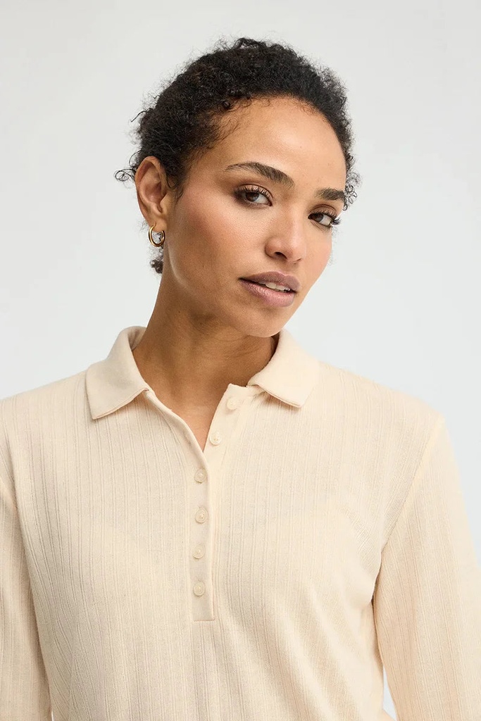 WOMAN LONG SLEEVE POLO SHIRT REGULAR FIT