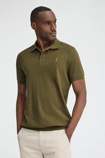 MAN SS POLO SHIRT REGULAR FIT THREE BUTTONS