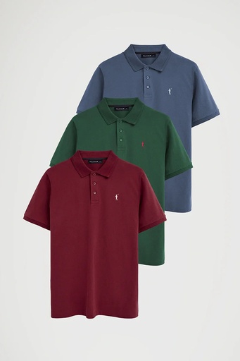MAN SHORT SLEEVE POLO SHIRT PIQUE REGULAR FIT