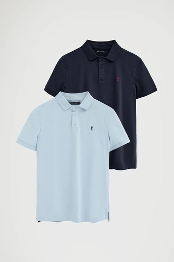 MAN SHORT SLEEVE POLO SHIRT PIQUE SLIM FIT