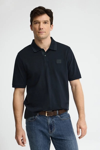 MAN SHORT SLEEVE POLO SHIRT LOOSE FIT