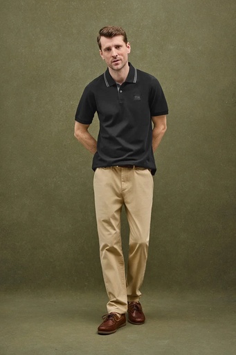 MAN SHORT SLEEVE POLO SHIRT LOOSE FIT
