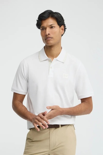 MAN SHORT SLEEVE POLO SHIRT LOOSE FIT