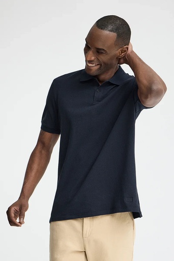 MAN SS LINEN POLO SHIRT REGULAR FIT 2 BUTTONS