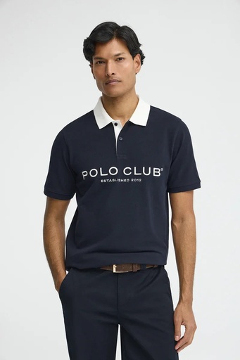 MAN SHORT SLEEVE POLO SHIRT LOOSE FIT