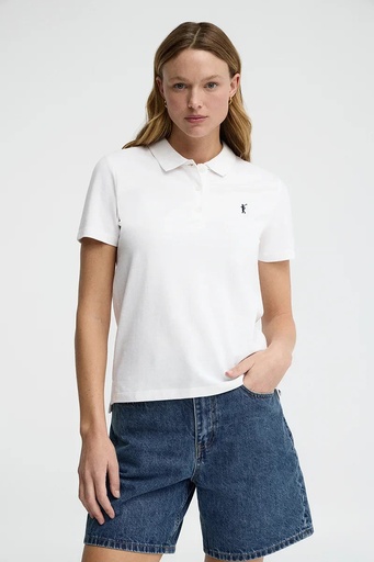 WOMAN SHORT SLEEVE PIQUE POLO SHIRT REGULAR FIT