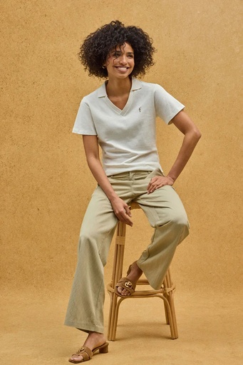 WOMAN SHORT SLEEVE POLO SHIRT SINGLE JERSEY