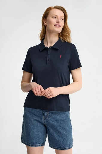 WOMAN REGULAR FIT POLO SHIRT SINGLE JERSEY 