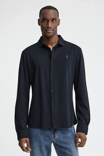 MAN LONG SLEEVE POLO SHIRT SLIM FIT