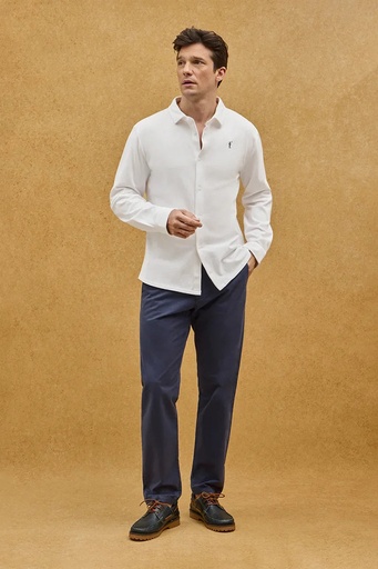 MAN LONG SLEEVE POLO SHIRT SLIM FIT