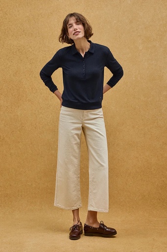 WOMAN LONG SLEEVE POLO SHIRT REGULAR FIT